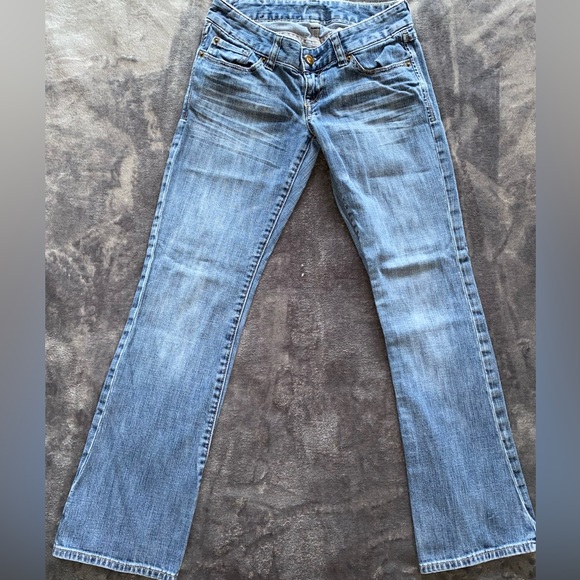 Express Jeans Straight Leg Size 0S 0 Short - Picture 2 of 8